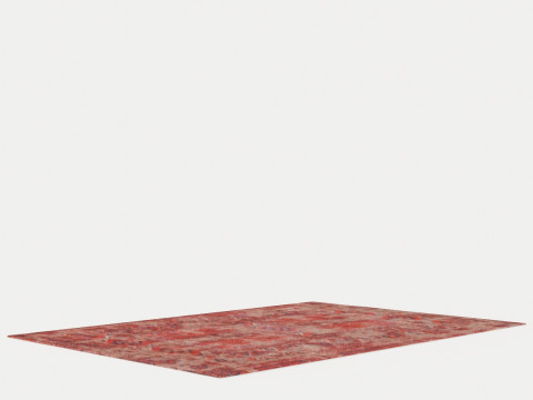 ANTIQUE HADSCHLU 8719 7 8 2 RED RUGS 3D Модель