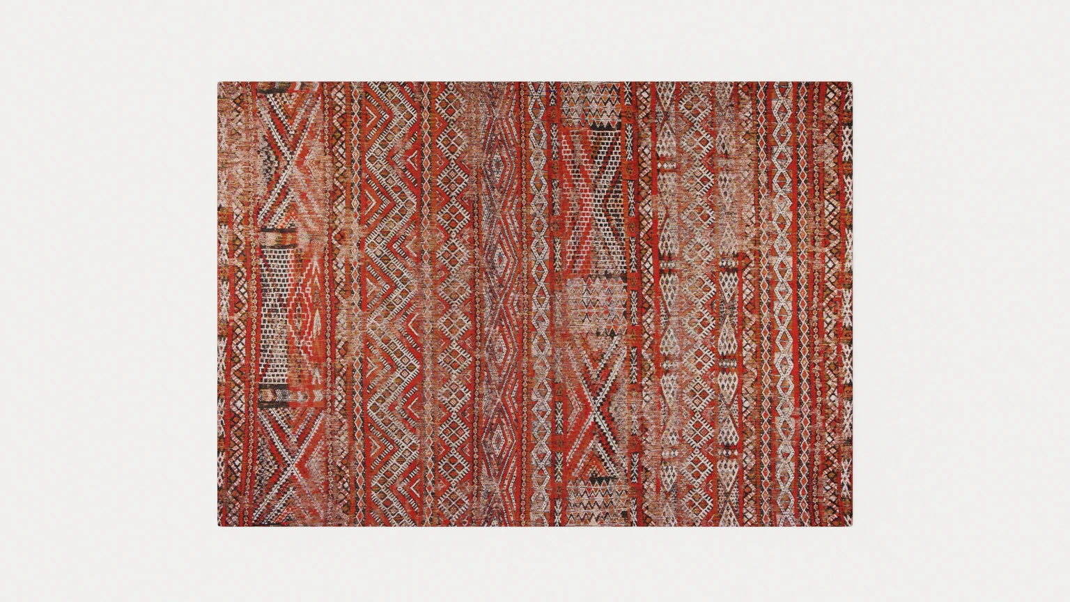ANTIQUE KILIM 9115 FEZ RED RUGS 3D Model .c4d .max .obj .3ds .fbx .stl .blend