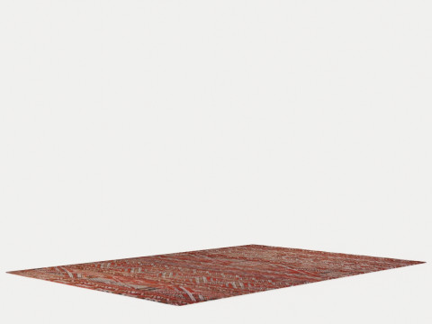 ANTIQUE KILIM 9115 FEZ RED RUGS 3D Model