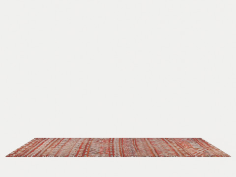 ANTIQUE KILIM 9115 FEZ RED RUGS 3D Model