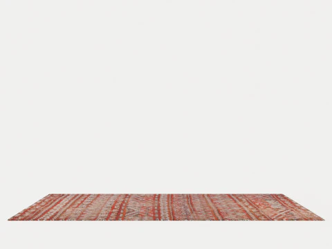 ANTIQUE KILIM 9115 FEZ RED RUGS 3D Model