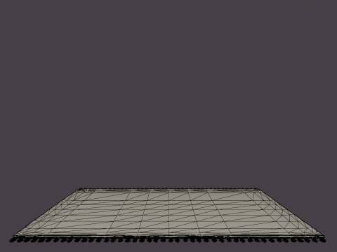 NORD ARETAS GREY GOLD RUG 3D Модель