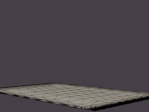 NORD ARETAS GREY GOLD RUG 3D Модель