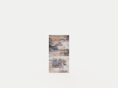 ATLANTIC MONETTI 9121 GIVERNY BEIGE RUGS Modelo 3D