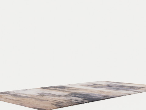 ATLANTIC MONETTI 9121 GIVERNY BEIGE RUGS Modelo 3D