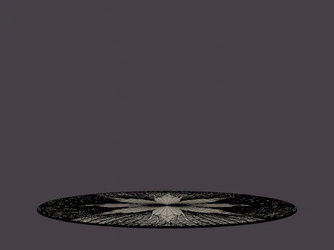FOLIA ROUND STONE 38301 3D Model