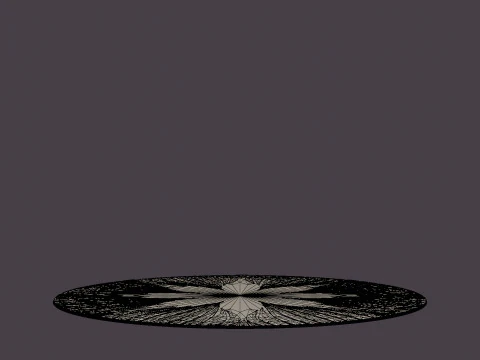 FOLIA ROUND STONE 38301 3D Model