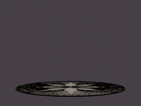 FOLIA ROUND STONE 38301 3D Model
