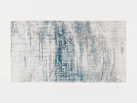 TAPIS LOUIS DE POORTERE MAD MEN GRIFF 8421 BRONX AZURITE Modèle 3D