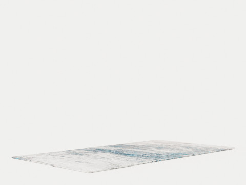 LOUIS DE POORTERE MAD MEN GRIFF 8421 BRONX AZURITE RUGS 3D Model