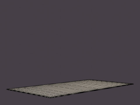 LOUIS DE POORTERE MAD MEN GRIFF 8421 BRONX AZURITE RUGS 3D Model