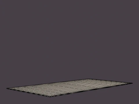 LOUIS DE POORTERE MAD MEN GRIFF 8421 BRONX AZURITE RUGS 3D Model