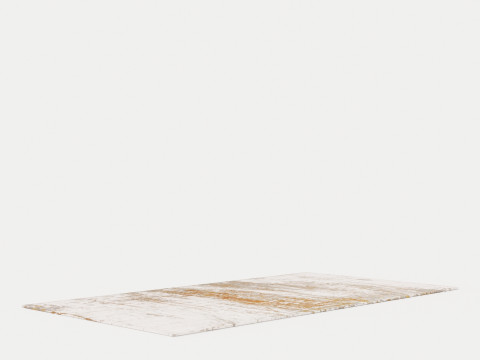 LOUIS DE POORTERE MAD MEN GRIFF 8419 COLUMBUS GOLD RUGS Modello 3D