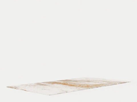 LOUIS DE POORTERE MAD MEN GRIFF 8419 COLUMBUS GOLD RUGS 3D Model