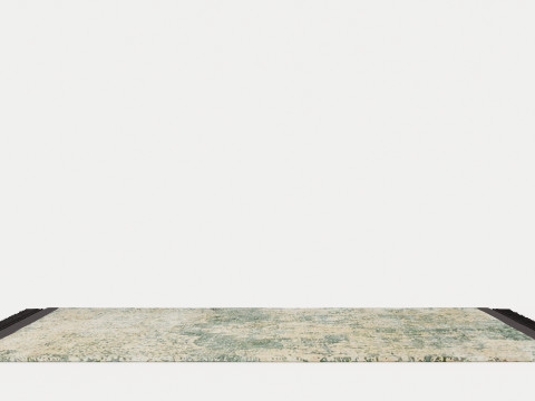 NORD IMMERIOR BEIGE GREEN RUG 3D-Modell