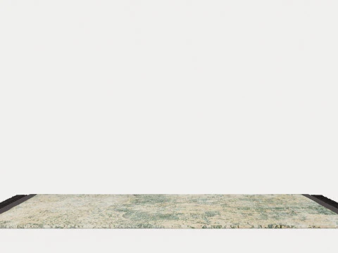 TAPIS NORD IMERIOR BEIGE VERT Modèle 3D