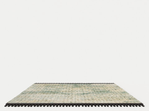 NORD IMMERIOR BEIGE GREEN RUG 3D-Modell