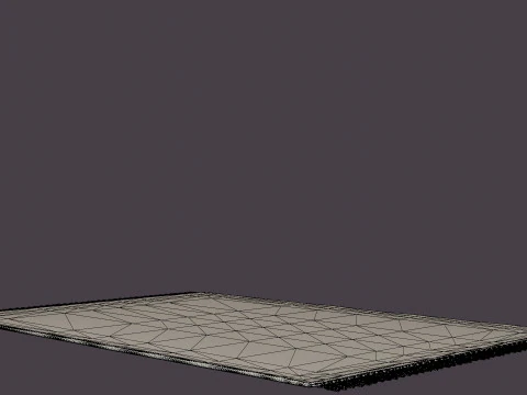 TAPIS NORD IMERIOR BEIGE VERT Modèle 3D