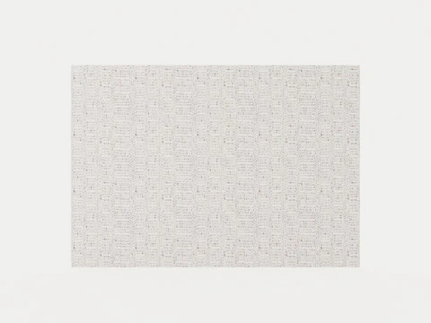 Tapis JUSTIN GRIS Modèle 3D