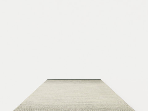 LULE GREEN Rug 3D Model