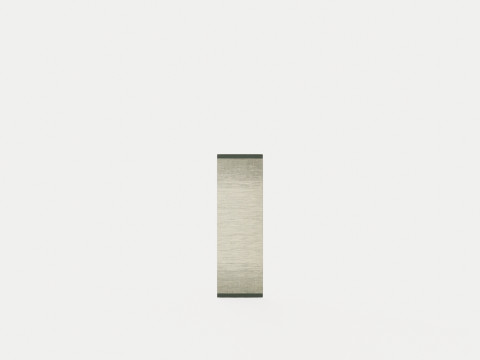 LULE GREEN Rug 3D Model