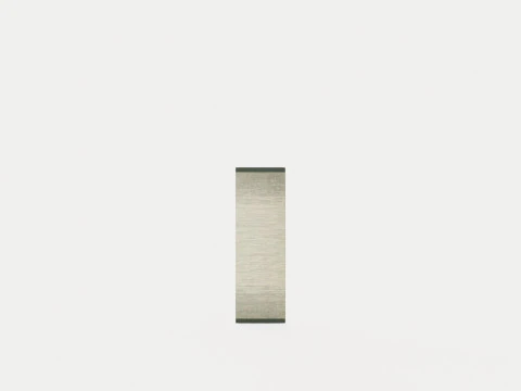 LULE GREEN Rug 3D Model
