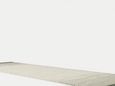 LULE GREEN Rug 3D Model