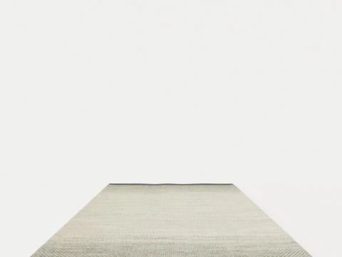 LULE GREEN Rug 3D Model
