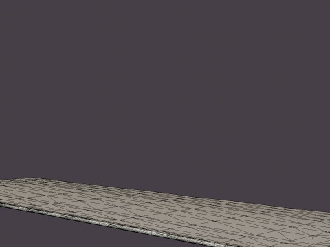 LULE GREEN Rug 3D Model