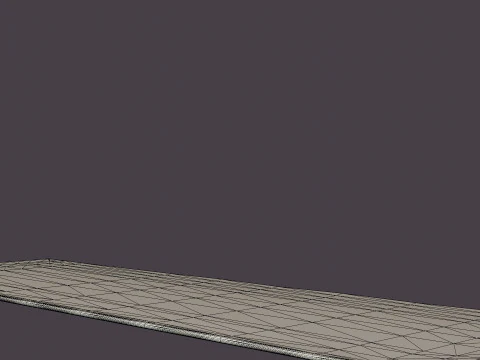 LULE GREEN Rug 3D Model