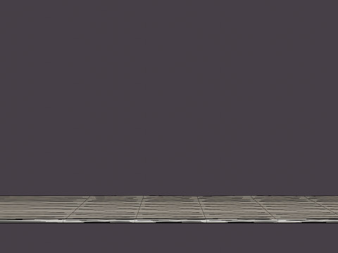 LULE GREEN Rug 3D Model
