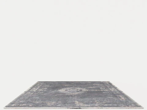 TAPIS FADING WORLD MEDALLION 8263 NOIR MIN&Eacute;RAL Modèle 3D