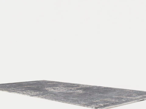 FADING WORLD MEDALLION 8263 MINERAL BLACK RUGS 3D Model