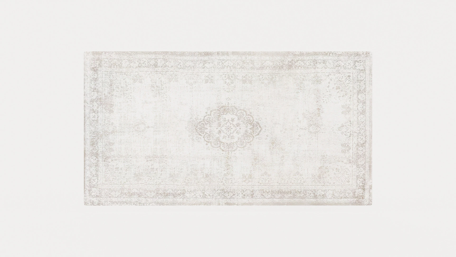 LOUIS DE POORTERE FADING WORLD MEDALLION 8383 SALT PEPPER RUGS 3D Model .c4d .max .obj .3ds .fbx .stl .blend 