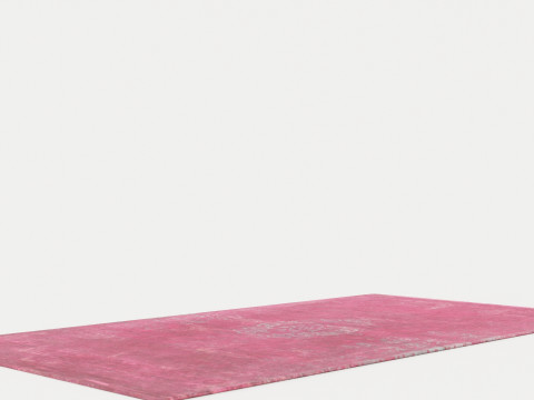 FADING WORLD MEDALLION 8260 SCARLET RUGS Model 3D