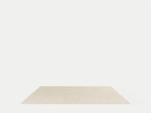 OAT BEIGE Rug 3D Model
