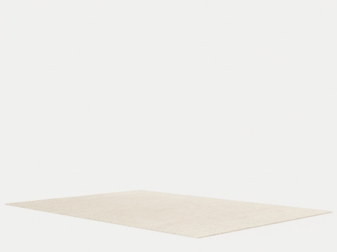 OAT BEIGE Rug 3D 模型