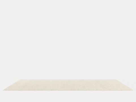 OAT BEIGE Rug 3D Model