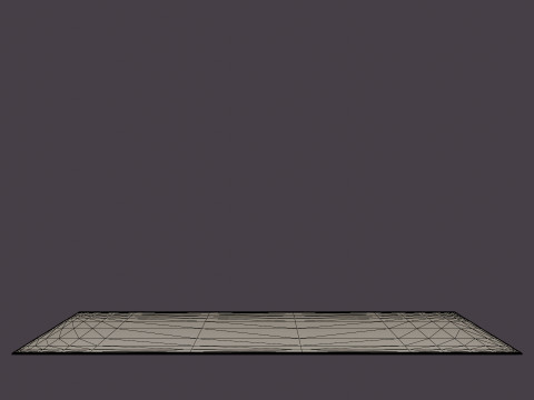 OAT BEIGE Rug 3D 模型