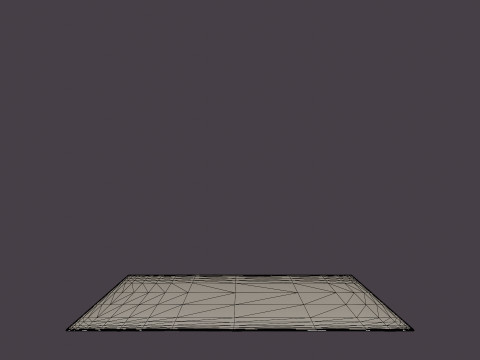 OAT BEIGE Rug 3D 模型