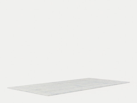OAT BLUE Rug 3D Model