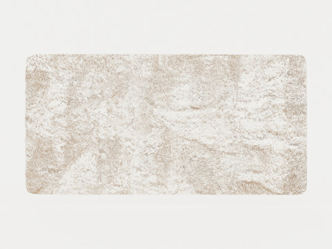 PLUSH WHITE Rug 3D Model