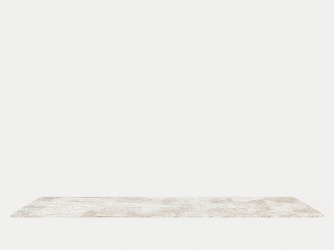 PLUSH WHITE Rug 3D Model