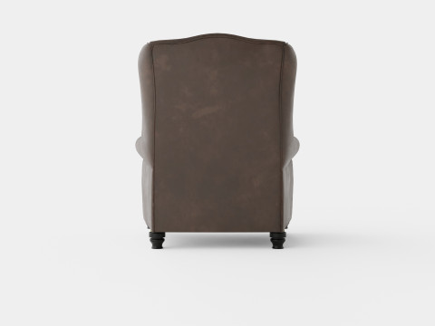Admiral Armchair Vintage Fabric 3D 모델