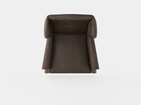 Admiral Armchair Vintage Fabric 3D 모델