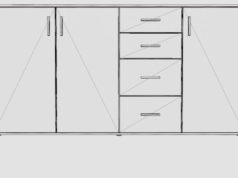 Albi Done Gray White 3D Model