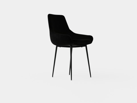 Alsarp Kitchen Chair Black 3D Model