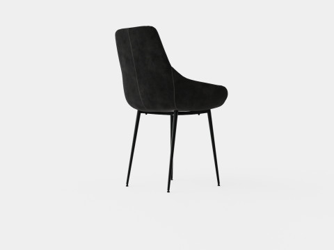 Alsarp Kitchen Chair Gray 3Dモデル