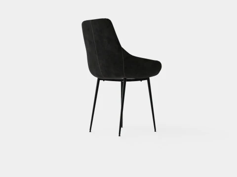 Alsarp Kitchen Chair Gray 3D Model