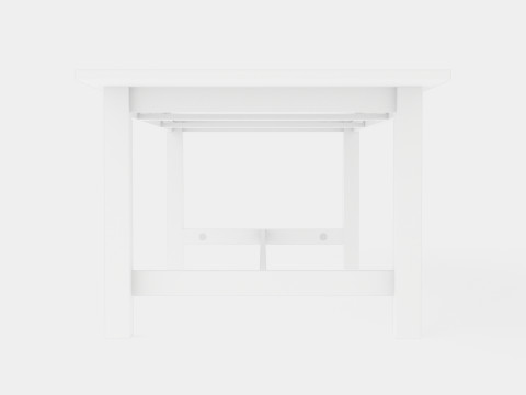 Altea Extensionable Dining Table Modèle 3D